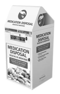 medication disposal box