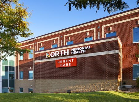 north memorial health roseville urgency clinic entrance