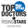 Mpls St. Paul Mag Top Doctors Rising Stars 2023 logo