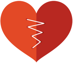 Mended heart icon